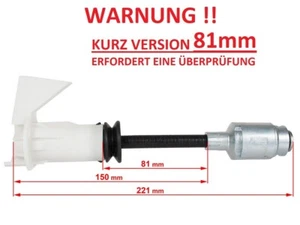 SCHLIEßZYLINDER MOTORHAUBEN SCHLOSS REPARATUR FÜR FORD FOCUS C-MAX 03-07 KURZ 81 - Bild 1 von 3