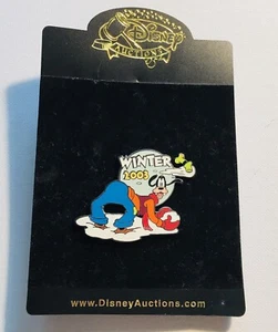 Disney Auctions Winter Goofy LE 100 Pin - Picture 1 of 2