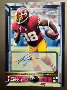 PIERRE GARCON-AUTOGRAPH-2015 TOPPS🏈FOOTBALL CARD-WASHINGTON-REDSKINS-COMMANDERS - Bild 1 von 5