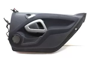 13 SMART FORTWO RIGHT DOOR PANEL BLACK 08 09 10 11 12 13 14 15 - Picture 1 of 10