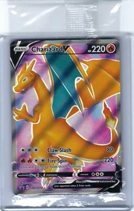 Pokemon Charizard V SWSH050 HOLO Folie seltene Champion's Path Promo werkseitig versiegelt - Bild 1 von 2