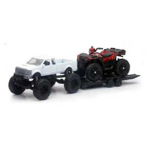 Off Road Pick Up With Polaris Sportsman XP1000 EPS 1:32 Scale Model Toy - Picture 1 of 1
