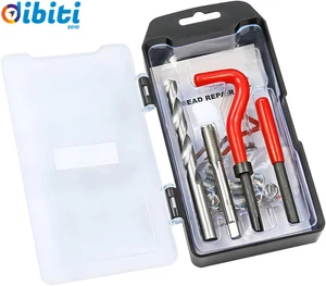 15 Pezzi Kit Riparazioni Filettature, Riparazione Della Filettatura M9 X1,25, Se - Foto 1 di 12
