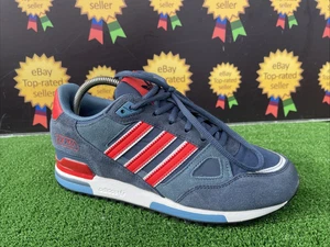 RARE 2013 Adidas ZX 750 OG Collegiate, Navy, Poppy Mens Sneakers Trainers uk 7 - Bild 1 von 19
