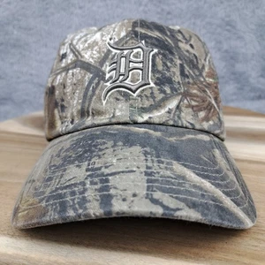 Gorra Detriot Tigers Correa Trasera Realtree AP Camuflaje Logo MLB Béisbol Hombres - Imagen 1 de 8