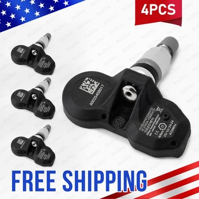 4X TPMS A0025408017 Tire Pressure Monitoring Sensor For Mercedes-Benz GL450 550 Foto 1 de 4