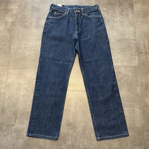 Lee Riders Men’s Zip Fly Straight Leg Sanforised Blue Denim Jeans W31” L27” - Picture 1 of 13