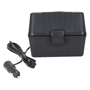 Black 12V Electric Lunch Box Food heater Warmer for Travel Car Food container - Picture 1 of 8