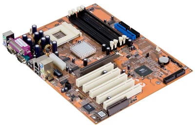 Mainboards Syntax SV266A S.462 Sdram AGP PCI Cnr ATX - Image 1 of 2