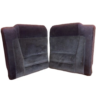 1986.5-1992 Mk3 Toyota Supra Grey Cloth Rear Back Upper Seats Seat OEM Blue 87 - Изображение 1 из 4