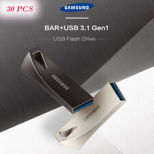30PCS Samsung BarPlus USB Flash Drive 32G 64G 128GB USB 3.1 Memory Storage UDisk