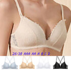 Flat-chested Slightly Padded Wireless Bras Lace Sexy Lingerie Women Bralette BHS