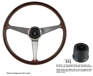 Nardi Anni 60 380mm Steering Wheel + Hub for Rolls Royce 5012.39.3000 + .4101 - Picture 1 of 1