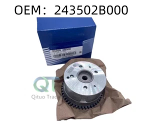 NUEVO 24350-2B000 Engranaje de árbol de levas de distribución del motor CVVT para Hyundai Kia 1.4L 1.6L - Imagen 1 de 3