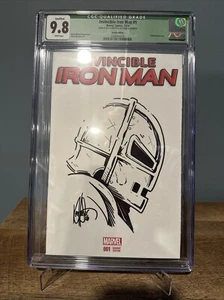 Invincible Iron Man 1 Ken Haeser CGC 9.8 - Bild 1 von 6