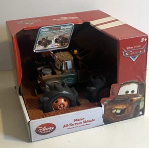 Disney Store Pixar Cars Mater All-Terrain Vehicle w Color Changing Graphics NIP - Picture 1 of 6