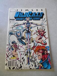 WILDC.A.T.S COVERT ACTION TEAMS #2, IMAGE 1992, 1ST, NEWSSTAND, JIM LEE, 9.6 NM+