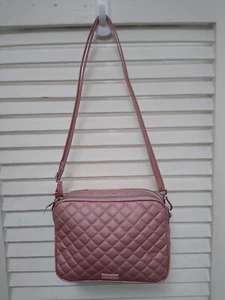 Vera Bradley Evie Crossbody Purse In Rose Quartz - Picture 1 of 4