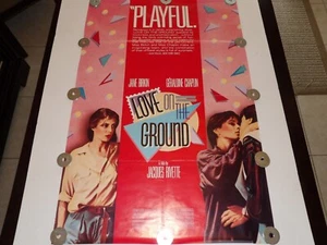 "LOVE ON THE GROUND" MOVIE POSTER 1984 ONE SHEET 27X41 SPECTRA FILM - Picture 1 of 4