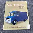Brochure de vente originale 1969 GMC Value Van Models 69