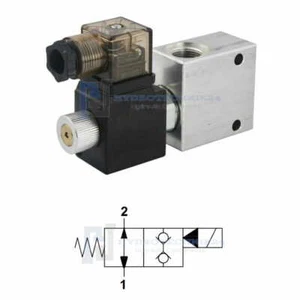 Hydraulikventil Sitzventil 2/2-Wege 3/4 | 140L/min | 350bar 12V offene Stellung - Bild 1 von 2