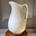 Antique Royal Ironstone China Ceramic Water Pitcher W B Corn Burslem England