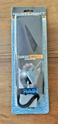 Linterna de luz plana Shedrain Corp. paraguas negro en un estilo #1591 (NUEVA) Foto 1 de 4