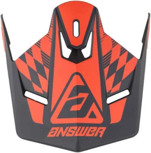 Answer AR1 Sweep Visor Black/Red - Picture 1 of 2