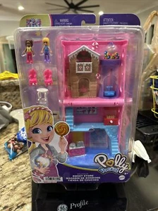 Juego Polly Pocket Pollyville Sweet Store con 2 Micro Muñecas NUEVO Descontinuado - Imagen 1 de 9