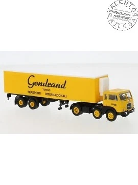 BREKINA 58504 camion Fiat 690 con rimorchio GONDRAND Torino - scala 1:87 - Immagine 1 di 1