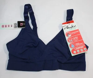 NWT PLAYTEX NURSING BRA flexes to fit US4956 NAVY BLUE maternity XS - Picture 1 of 6