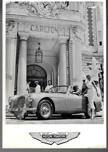 Aston Martin DB2-4 Mk II Volante 1956 UK Postcard Sized Single Sheet Brochure - Picture 1 of 1