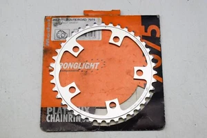 NOS STRONGLIGHT VINTAGE BICYCLE CHAINRING, 5 X 110MM, 39T, 3/32" (#22) - Imagen 1 de 2
