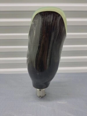 Bulldog ProCare prótesis fibra de carbono debajo de la rodilla pierna izquierda zócalo FHLA10 Foto 1 de 4