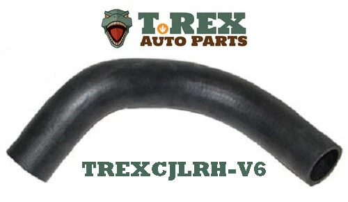 Manguera de radiador inferior Jeep CJ 1966-1971 para motor V6 con radiador de 17" Foto 1 de 1