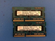 HYNIX 4GB  (2GBX2) 2GB-1X8 PC3 10600S Memory Module 30 DAY WRTY