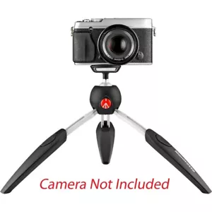 MANFROTTO PIXI EVO 2-SECTION MINI TRIPOD - BLACK # MTPIXIEVO-BK - BRAND NEW - Picture 1 of 11