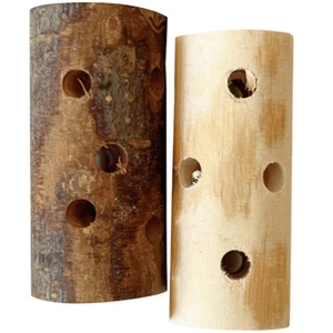 2 Pcs Apfelholzbiss Stock Baby Hamster Kaut Kauartikel Aus Hamsterholz - Bild 1 von 12