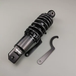 Low Down Short Rear Shock For Honda Ruckus Zoomer AF58 GY6 Scooter Parts Black - Picture 1 of 6