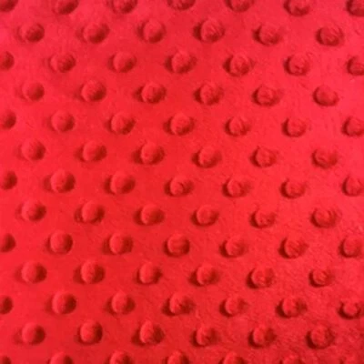 Minky Dot Fabric by the Yard - Soft Dimple Minky for Baby Blankets, Crafts etc - Image 1 of 4