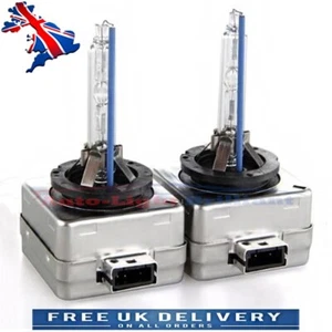 BMW X3 E83 2007-2011 Pair D1S Xenon HID Bulbs Ice Blue 8000K 35W Low Beam - Picture 1 of 9