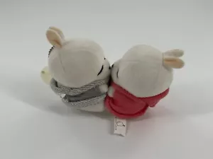 Mashimaro Kissing Plush Keychain Vintage 2000 Original Korea Japan Sanrio Rare - Picture 1 of 11