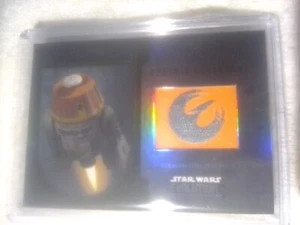2015 Star Wars Evolution Flag Patch Card Chopper Serial #24/25. - Picture 1 of 4