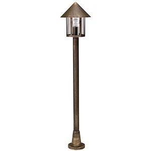 Lámpara exterior blindaje exterior altura 125 cm estilo casa de campo IP44 máx. 75W Albert - Imagen 1 de 1