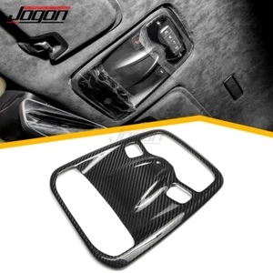 Carbon Fiber Roof Reading Light Lamp Cover Trims Fit For Lotus Emira V6 I4 2022+ - Picture 1 of 8