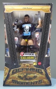 CM PUNK WWE DEFINING MOMENTS ELITE MATTEL WRESTLING FIGURE EXCLUSIVE PIPE BOMB - Picture 1 of 6