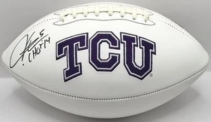 LaDainian Tomlinson Signed Autographed TCU Horned Frogs Logo Football JSA COA - Picture 1 of 5