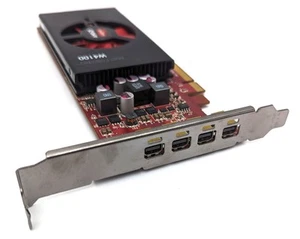 AMD FirePro W4100 2GB GDDR5 4x Mini DP PCI-Express Graphics Card GPU 102C7550100 - Picture 1 of 9