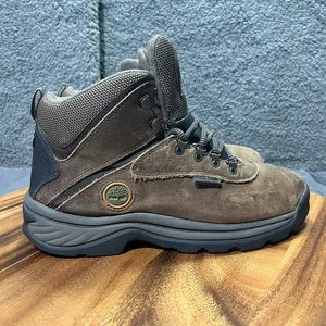 Timberland Wasserdicht Herren Braun Outdoor Leder Wanderschuhe Größe 8,5 - Bild 1 von 12
