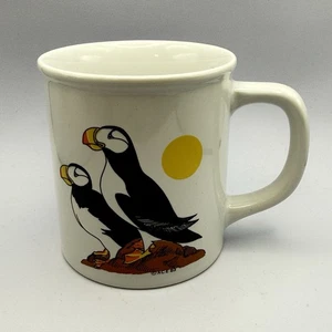 Alaska Puffins Mug 12oz - Picture 1 of 4